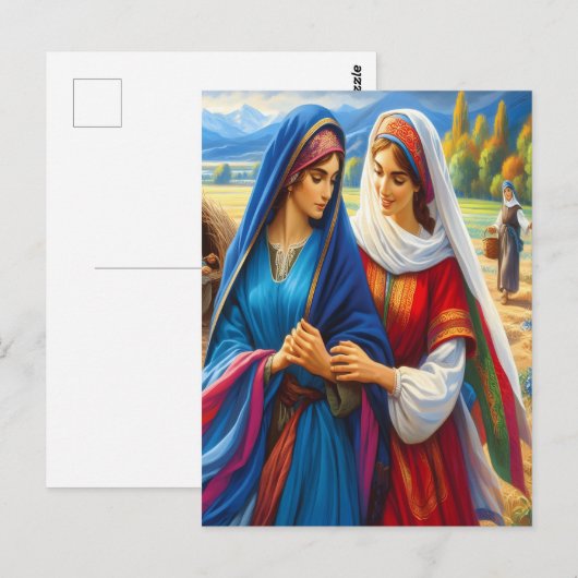 Ruth 1歩くin忠実な愛 ポストカード (正面/裏面)