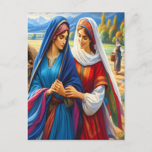 Ruth 1歩くin忠実な愛 ポストカード (正面)