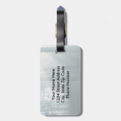 Ruth 1:16聖なる書物、 経典、どこに行けば私は行くカスタム ラゲッジタグ (裏面縦)