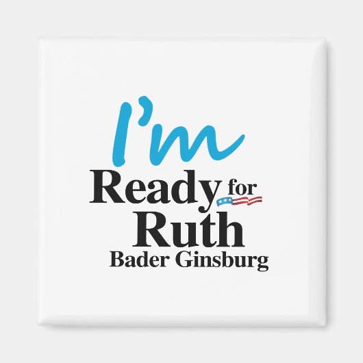 Ruth Bader Ginsburg 2016の準備 マグネット (正面)