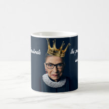 Ruth Bader Ginsburg Gold Crown