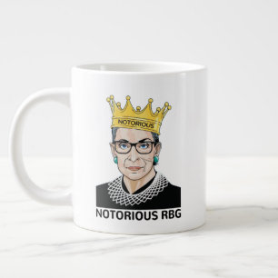 Ruth Bader Ginsburg Mug、悪名高いRBG ジャンボコーヒーマグカップ