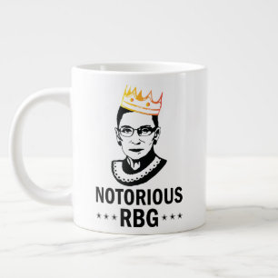 Ruth Bader Ginsburg Mug、悪名高いRBG ジャンボコーヒーマグカップ