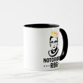 Ruth Bader Ginsburg Mug、悪名高いRBG マグカップ (正面右)