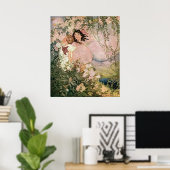 Ruth Hallockによる春の子供 ポスター (ホームオフィス)