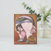 Ruth The Acrobat Circusヴィンテージポスター ポストカード (スタンド正面)