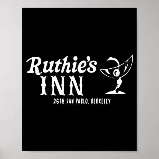 Ruthies Inn Berkeley California ポスター (正面)