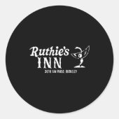 Ruthies Inn Berkeley California  ラウンドシール (正面)