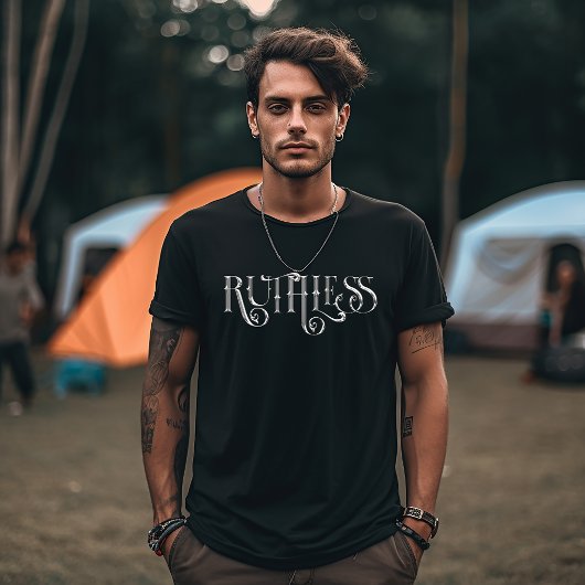 Ruthless Typography Design Tシャツ