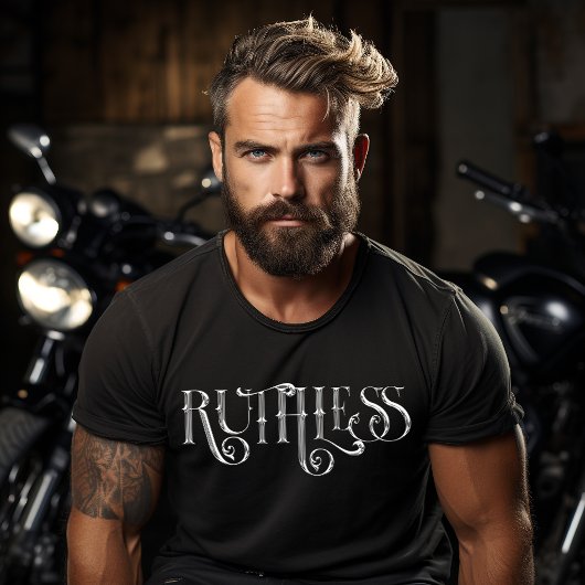 Ruthless Typography Design Tシャツ