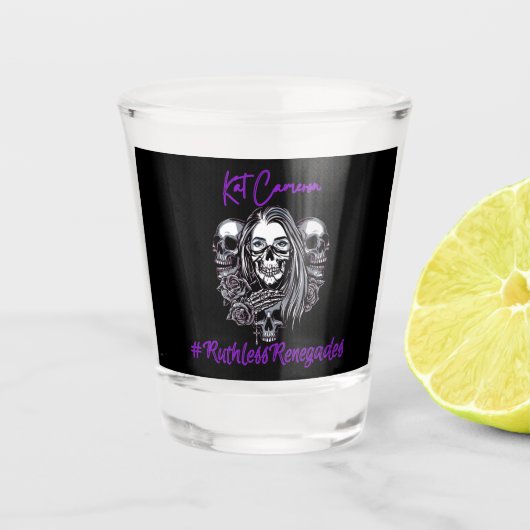 #RuthlessRenegadesShotGlass ショットグラス (正面)