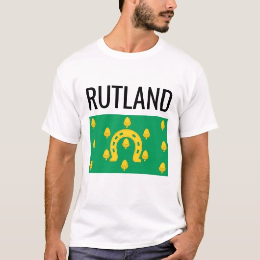 Rutland // English County Flag Tシャツ (正面)