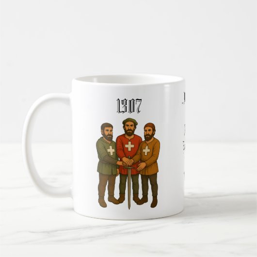 Rütlischwur コーヒーマグカップ (左)