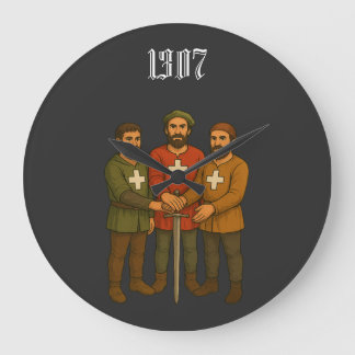 Rütlischwur ラージ壁時計