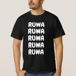 Ruwa – ハウサの水 tシャツ