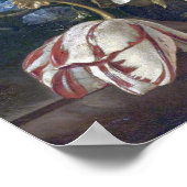 Ruysch – ガラスの花瓶の花束 ポスター (角)