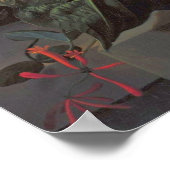 Ruysch - Devil's Trumpet, Actus, Fig Branch, Hone ポスター (角)