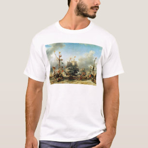 Ruyterおよびウィリアムde Wittの乗船 Tシャツ