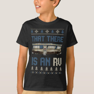 RVがあるということ Ugly Christmas キャンプ ホリデー L Tシャツ