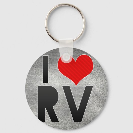 RVが大好き キーホルダー (正面)