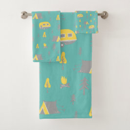 RVとキャンピングラブパーフェクトキャンプ バスタオルセット