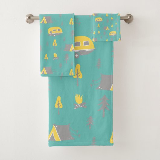 RVとキャンピングラブパーフェクトキャンプ バスタオルセット (インサイチュ)