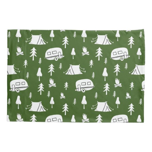 RVとキャンピングラブパーフェクトキャンプ 枕カバー (裏面)