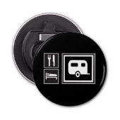 RVのキャンピングカーのあなたのビールを開けて下さい 栓抜き (正面)