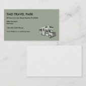 RVのキャンピングカー旅行公園 名刺 (正面/裏面)