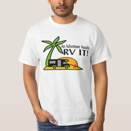 RVの冒険のTシャツ Tシャツ (正面)