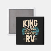 RVの王様 キャンピング アドベンチャー マグネット (正面/裏面)