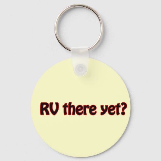 RVはまだか? キーホルダー (正面)