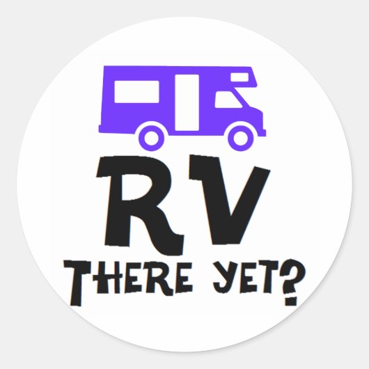 RVはまだか？ ラウンドシール (正面)