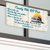 RVカスタマイズパークキャンサイトハイウェイ 横断幕 (ビルの外側)