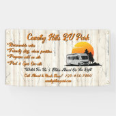 RVカスタマイズパークキャンサイトハイウェイ 横断幕 (横)