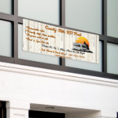 RVカスタマイズパークキャンサイトハイウェイ 横断幕 (ビルの外側)