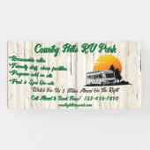 RVカスタマイズパークキャンサイトハイウェイ 横断幕 (横)