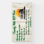 RVカスタマイズパークキャンサイトハイウェイ 横断幕 (縦)