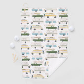 RVカンパーバンライフモーターホームトレーラカスタマイズー ゴルフタオル (インサイチュ)