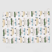 RVカンパーバンライフモーターホームトレーラカスタマイズー ゴルフタオル (横)