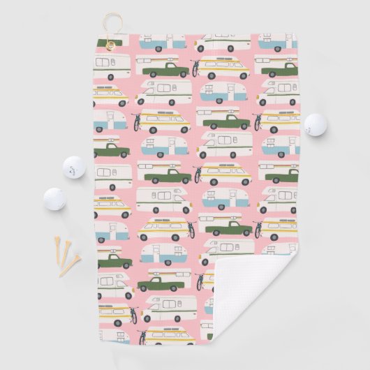 RVカンパーバンライフモーターホームトレーラカスタマイズー ゴルフタオル (インサイチュ)