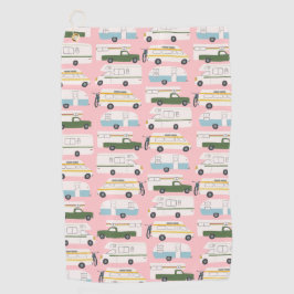 RVカンパーバンライフモーターホームトレーラカスタマイズー ゴルフタオル