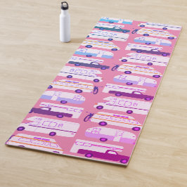 RVカンパーバンライフモーターホームトレーラカスタマイズー ヨガマット