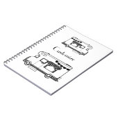 RVキャンパーキャラバンサンダー_コーブ ノートブック (左側)