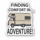RVキャンピングアドベンチャーリビング シール (正面)