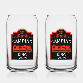 RVキャンピングキングUSA ガラス缶