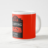 RVキャンピングキングUSA ジャンボコーヒーマグカップ (正面右)