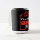 RVキャンピングキングUSA ツートーンマグカップ (正面左)