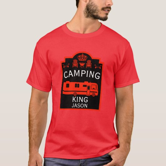 RVキャンピングキングUSA Tシャツ (正面)