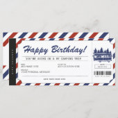 RVキャンピングギフトバウチャーサマーキャンプ証明書 (正面/裏面)